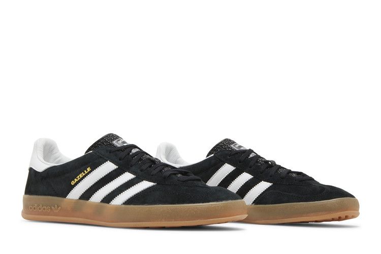 adidas Gazelle Indoor 'Black White Gum' — Core Black/Cloud White/Core Black
