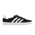 adidas Gazelle 85 'Black White' — Core Black/Cloud White/Gold Metallic (FZ5594)