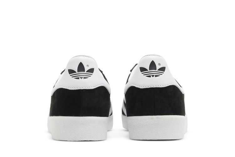 adidas Gazelle 85 'Black White' — Core Black/Cloud White/Gold Metallic (FZ5594)