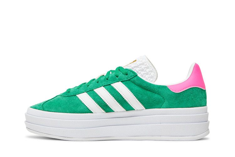 adidas Wmns Gazelle Bold 'Green Lucid Pink'