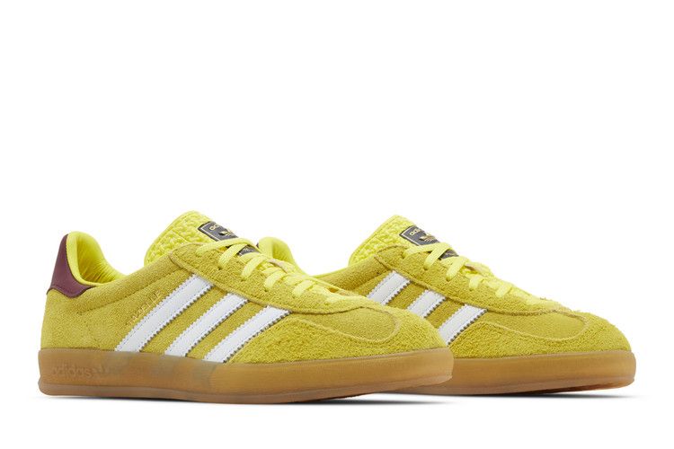 adidas Wmns Gazelle Indoor 'Bright Yellow Burgundy'