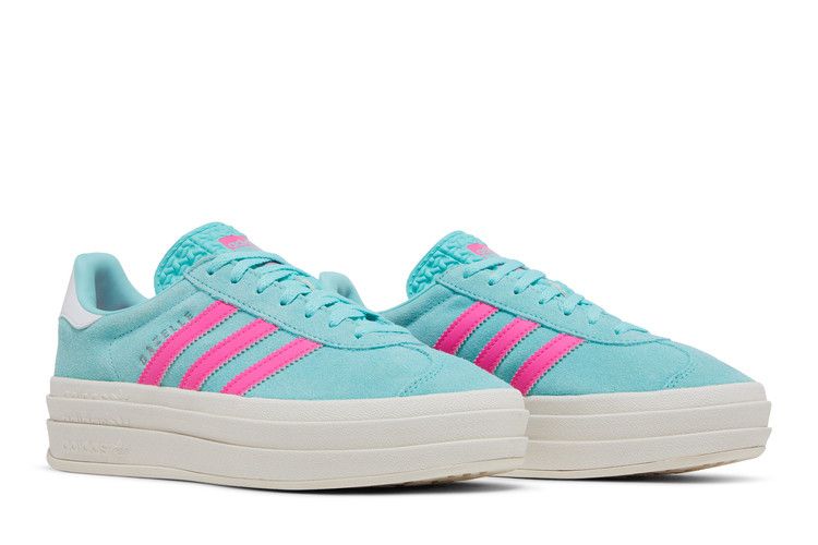adidas Wmns Gazelle Bold 'Flash Aqua Lucid Pink'