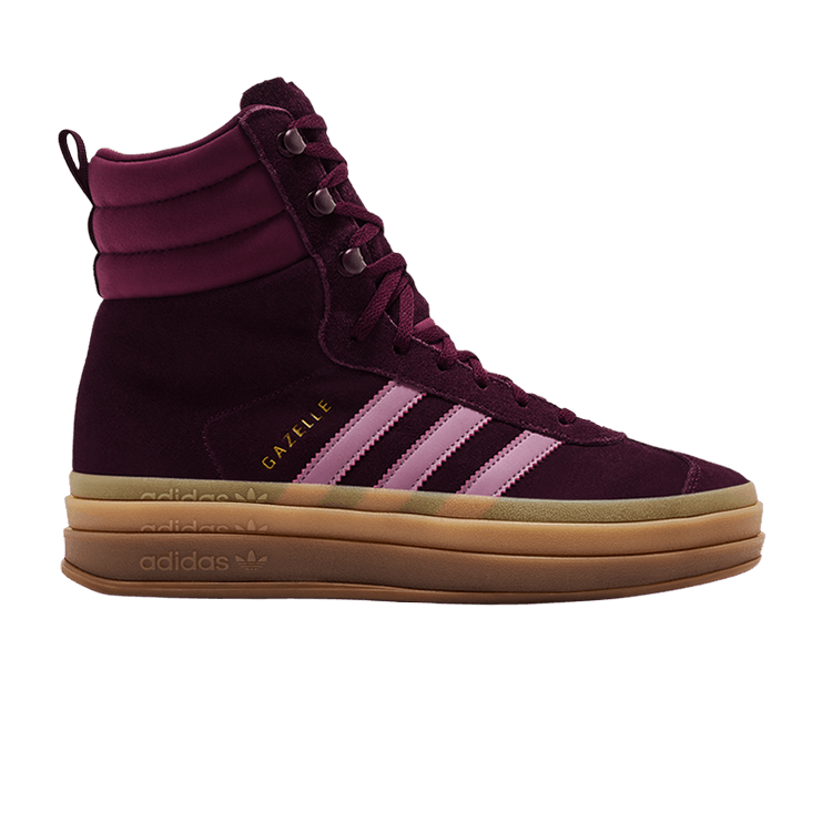 adidas Wmns Gazelle Boot 'Maroon Gum'