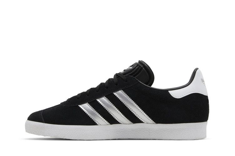 adidas Wmns Gazelle 'Black Silver Metallic'