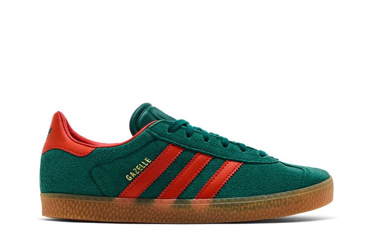 adidas Gazelle J 'Collegiate Green Preloved Red'