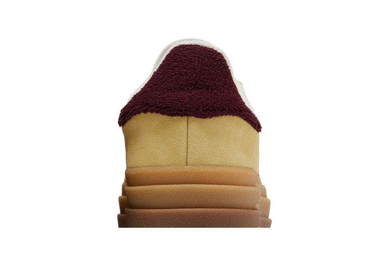 adidas Women's Gazelle Bold 'Almost Yellow Maroon'