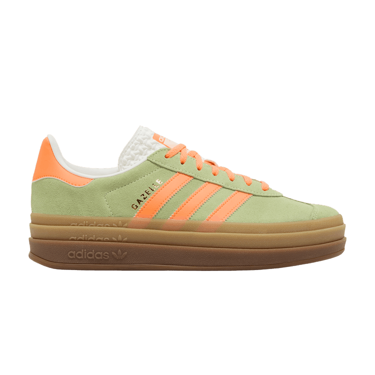 adidas Wmns Gazelle Bold 'Green Spark Screaming Orange'