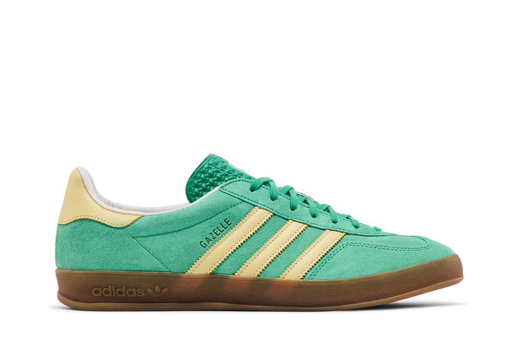 adidas Gazelle Indoor 'Semi Court Green Almost Yellow'