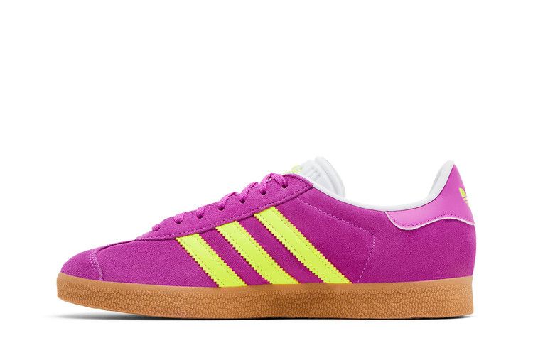 adidas Wmns Gazelle 'Purple Burst Solar Yellow'