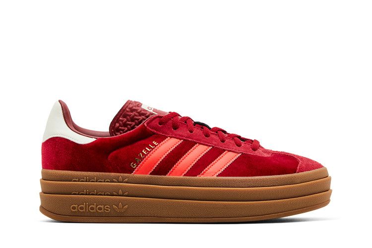 adidas Wmns Gazelle Bold 'Bright Red Velvet'