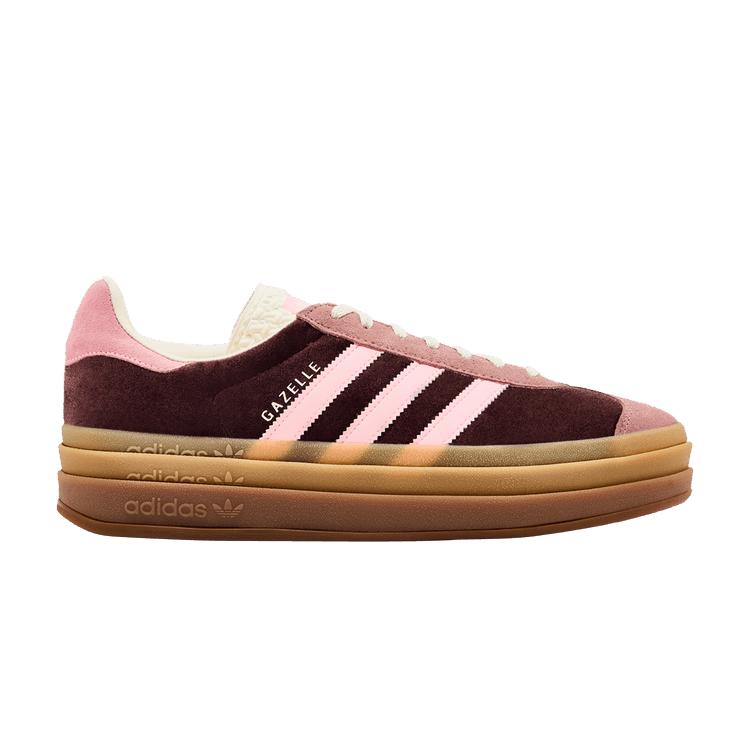 adidas Wmns Gazelle Bold 'Shadow Brown Glow Pink Velvet'