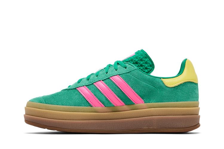 adidas Wmns Gazelle Bold 'Court Green Lucid Pink'