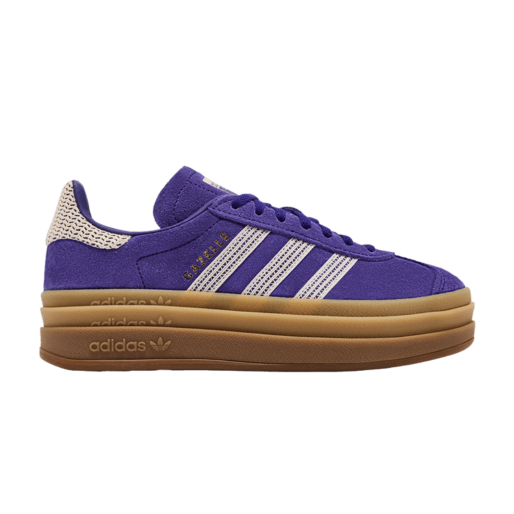 adidas Wmns Gazelle Bold 'Crochet Pack - Collegiate Purple'