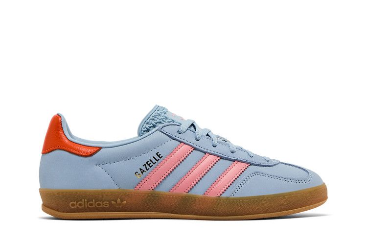 adidas Wmns Gazelle Indoor 'Wonder Blue Solar Orange'