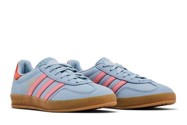 adidas Wmns Gazelle Indoor 'Wonder Blue Solar Orange'