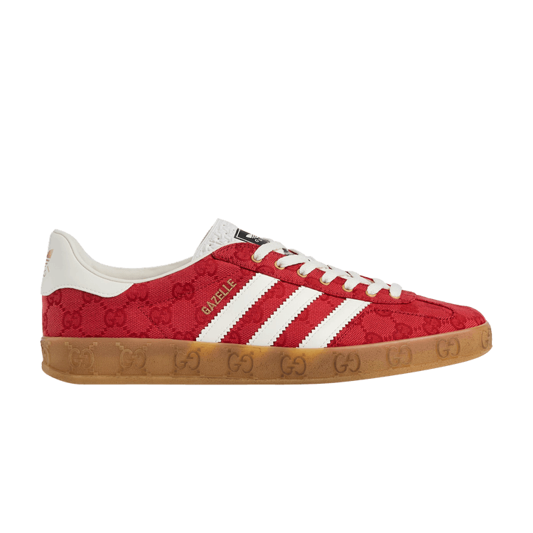adidas x Gucci Gazelle 'Red GG Monogram'