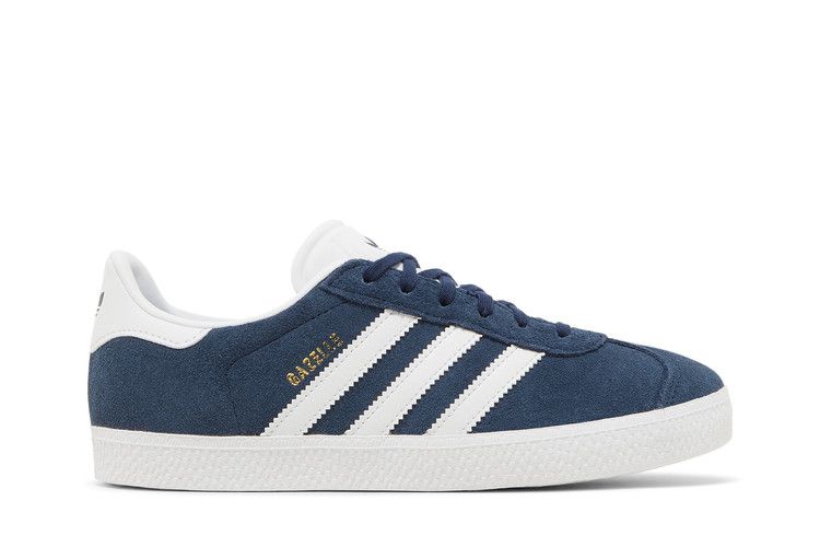 adidas Gazelle J 'Collegiate Navy' — Collegiate Navy/Cloud White/Cloud White (BY9144)