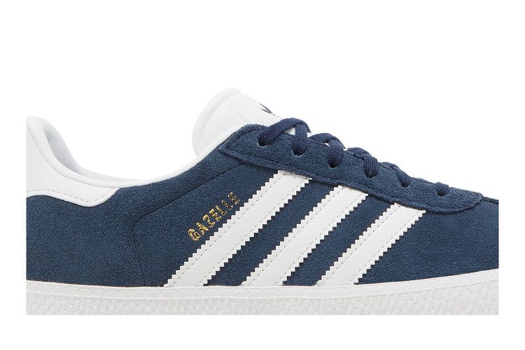 adidas Gazelle J 'Collegiate Navy' — Collegiate Navy/Cloud White/Cloud White (BY9144)