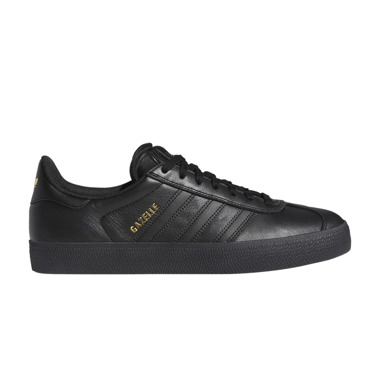 Adidas Gazelle ADV 'Black Gold Metallic' — Core Black/Core Black/Gold Metallic (FY0481)