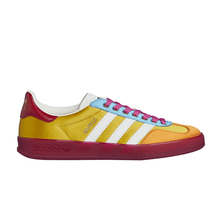 Gucci x adidas Wmns Gazelle 'Yellow White Red'