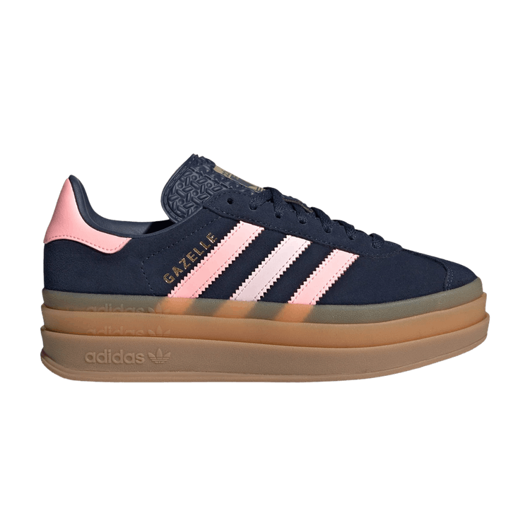 adidas Gazelle Bold J 'Night Indigo Glow Pink'